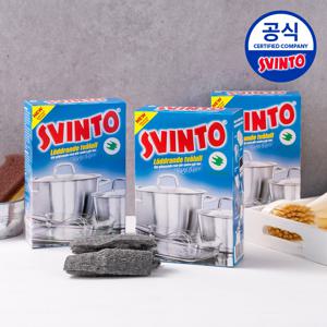 [스빈또] NEW 스웨덴 국민 스틸울 수세미 100g 3개