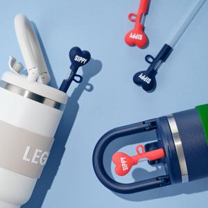 스트로우 캡 2p 세트 S