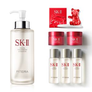 sk2 에스케이투 [12월] 대용량 피테라 에센스 330ml 세트+매직베어트레이