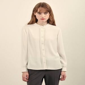 넥라인 프릴블라우스VOCNL4W9121 (P003720818)