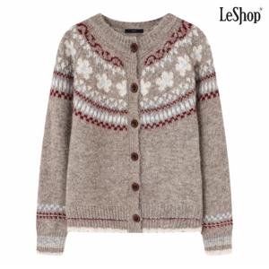 정상가:69,000원 ㅣ 플라워 나그랑 데일리 니트 가디건 (DP4CK004A-1)