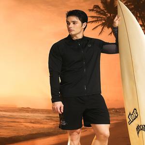 [아레나] 노마 레귤러핏 래쉬가드 세트 A6BM1PC02BLK