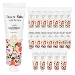 20개 푸드어홀릭 네이처 스킨 피치 핸드크림