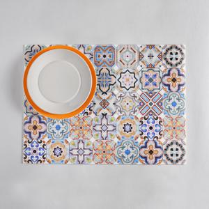 아다마알마 포르토믹스 테이블매트 33x45 스페인수입 타일패턴 방수매트
