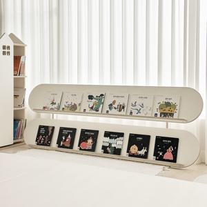 란가구 라운드 전면책장180