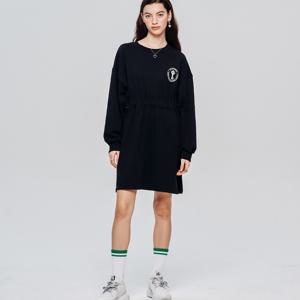 [최초가168,000원]이지 핏 스웻 원피스 Easy Fit Sweat One-piece_Black