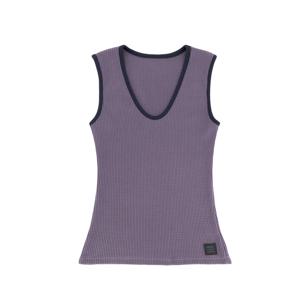 [최초가89,000원]와플 탑 Waffle Top_Purple