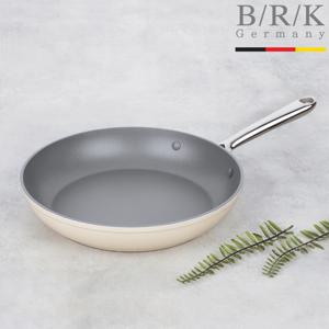[BRK] 에볼루션 풀 인덕션 후라이팬 28cm (밀크)