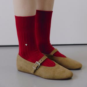 Heart Stone Cotton Socks_VH259OAC003M