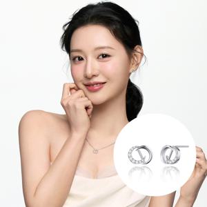 [김지원 착용/스톤헨지] DAL 실버 귀걸이 K1744