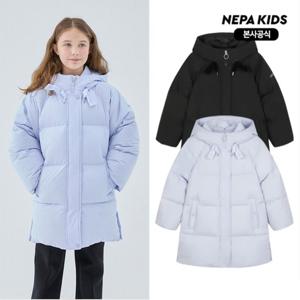 25년 한겨울 리본 롱 덕다운 자켓 KL82008