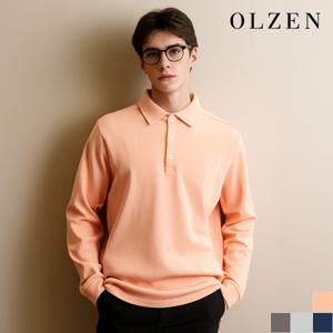 와플조직 코튼 카라 티셔츠 (ZOD1TT1304)