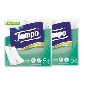 프랑스직수입 템포 5겹 롤티슈 화장지 9롤 2팩