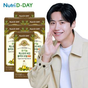 [CJ단독/증.정] 프리미엄 유기농 엑스트라 버진 올리브 오일 x 6박스 총 84포 + 액상비타민 증.정