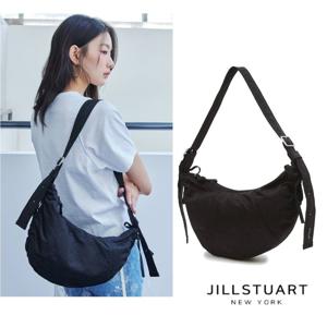 블랙 나일론 발레코어 무드 호보크로스백 JABA3F251BK