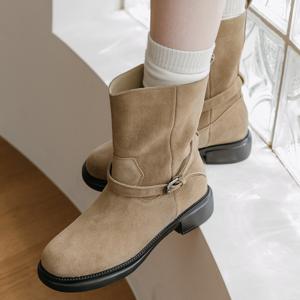 [정상가179000]3way 레더 하프부츠 EBAL157726