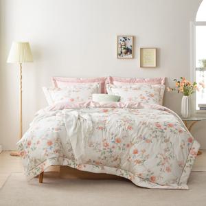 [백화점동일/한정수량] 100수 사틴 면 자수 사계절 이불커버/누비패드/베개커버 (택1)