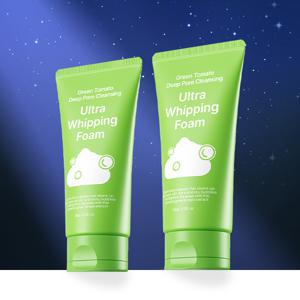 [1+1]  그린토마토 모공 탄력 울트라 클렌징 휘핑폼 120g