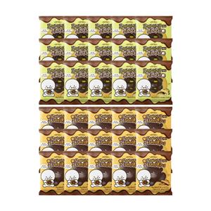 이웃집통통이 두바이식미니쿠키 피스타치오초코 30gx15개+솔티드카라멜 30gx15개