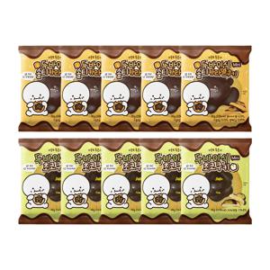 이웃집통통이 두바이식미니쿠키 피스타치오초코 30gx5개+솔티드카라멜 30gx5개