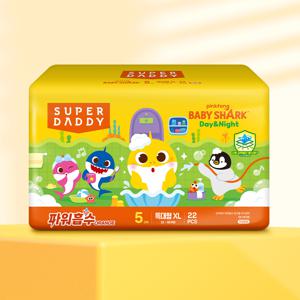 아기상어 데이앤나잇 팬티 기저귀 (대형/특대/빅형)☆