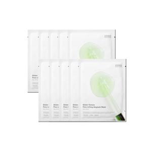 [모공쫀쫀세트] 그린토마토 NMN 모공 리프팅 마스크팩 100매 (10box*10매)