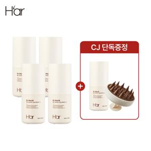 하아르 닥터모리엔 탈모토닉 100ml 4개 + (증)두피브러쉬+닥터모리엔 탈모토닉 100ml 본품