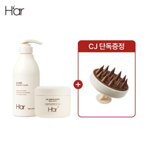 하아르 탈모케어 1SET(닥터란 샴푸,닥터 헤어플럼퍼)+(증)두피브러쉬