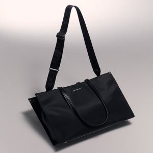 질 바이 질스튜어트 JLBA4F321BK [케미백] 블랙 나일론 라지 숄더백