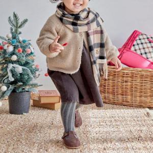 액세서리 [[25FW]] DBMU5F971W2 [DAKS MUFFLER][캐시미어100] 남녀공용 체크 베어 캐시미어1