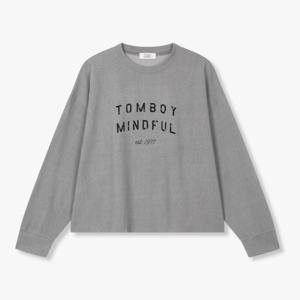 [톰보이] 레터링 크롭 티셔츠 9176122975