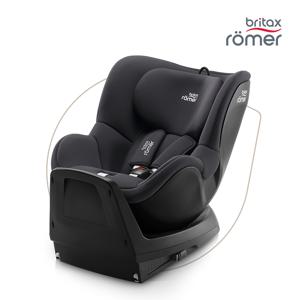 듀얼픽스 플러스 아이사이즈 미드나잇그레이 신생아 아기 회전형 카시트 ISOFIX