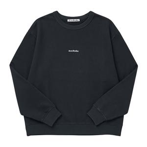 스튜디오 ACNE STUDIOS] AI0067 BLACK 여성 맨투맨