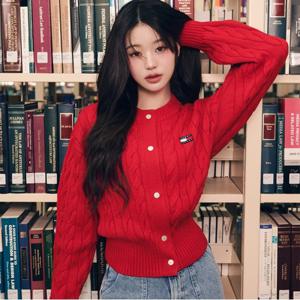 [정상가: 199000원] 타미진스 케이블 배지 가디건 2종 택1 (T32F6KCD10TWT2)