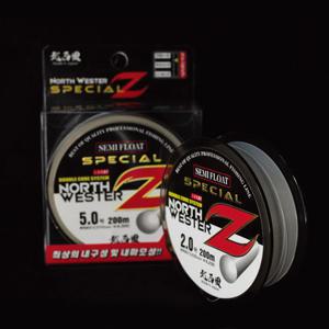 북서풍 스페셜Z 세미플로팅 바다원줄 화이트 실크코팅 낚시줄