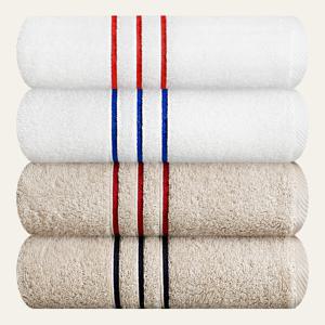송월 타올 호텔 수건 10장 프리미엄 고중량 코마사 40수 200g 내추럴 코튼