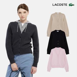 공식 여성 베이직 브이넥 가디건 AF209E-55N 4종 택1