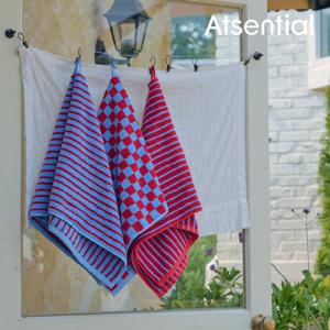 [최화정쇼PICK] 25년 체크스트라이프 선염타월 10P