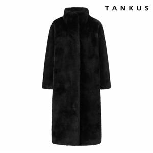 정상가:209,000원: ㅣ 베이직 하이넥 퍼 롱 코트 (TX4CT001L0)