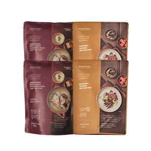 [워커힐호텔] 갈비탕 곰탕 2종 4팩