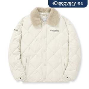 [택가: 299,000원]남성 디하스 카라넥 튜브 구스다운 경량패딩 (D/IVORY)  DMDJ81046-IVD