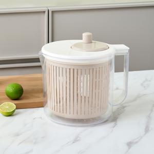 샐러드 스피너 야채 탈수기 핸들형 5.7L