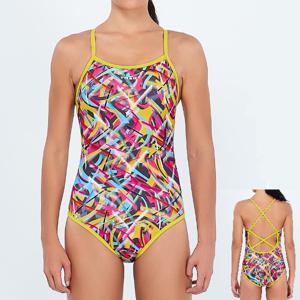 티막 트레인슈트 원피스 여성 실내수영복 QXT0140