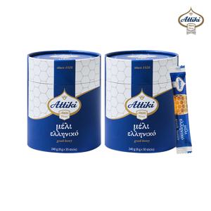 아티키 그릭 허니 타임 천연꿀 스틱 30포 2박스