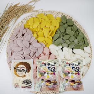 소소락 우리쌀 오색떡국떡 600g x 2봉 + 일반미 떡국떡 1kg x 1봉