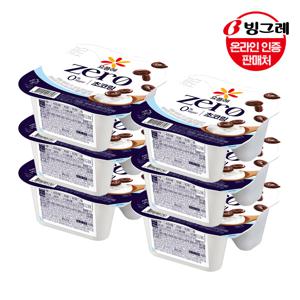 요플레 제로 초코링 120g 6개 /요거트/토핑요거트