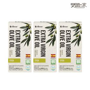 델브미 유기농 데일리 엑스트라버진 올리브오일 100% 스틱 올리브유 3입