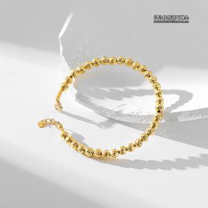 [삼성금거래소]24K 커팅볼 텐션팔찌5mm