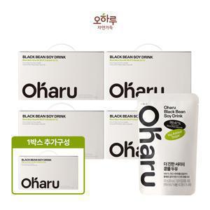 Oharu 더 진한 서리태 콩물 두유 4+1박스 (총 75팩) 최화정 두유