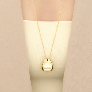 페블 실버(Y) H볼륨 목걸이 HL6N56612Y9800